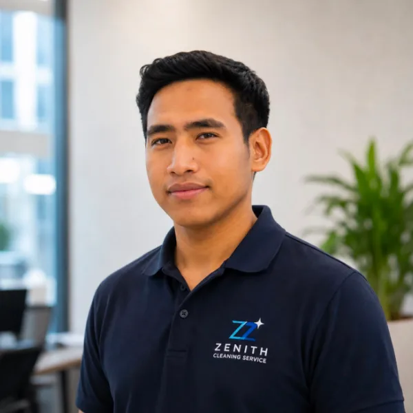 Ashwin, Operations Manager at Zenith Cleaning Service